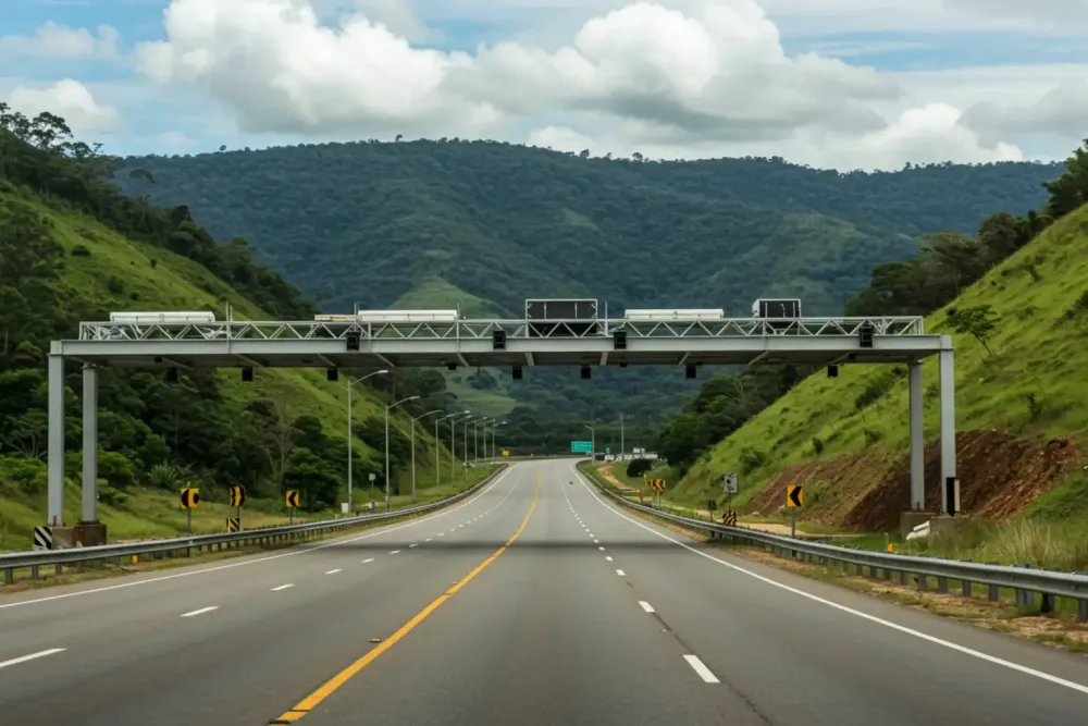 Pedágio Eletrônico próximo a Caxias do Sul