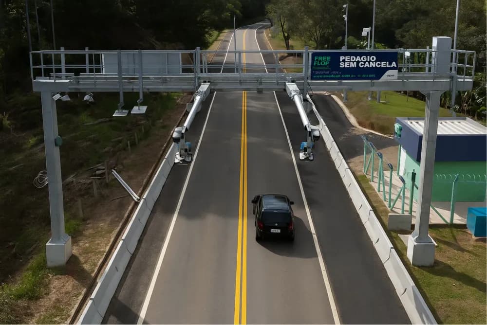 Pedágio eletrônico no Sul de Minas Gerais - MG 459