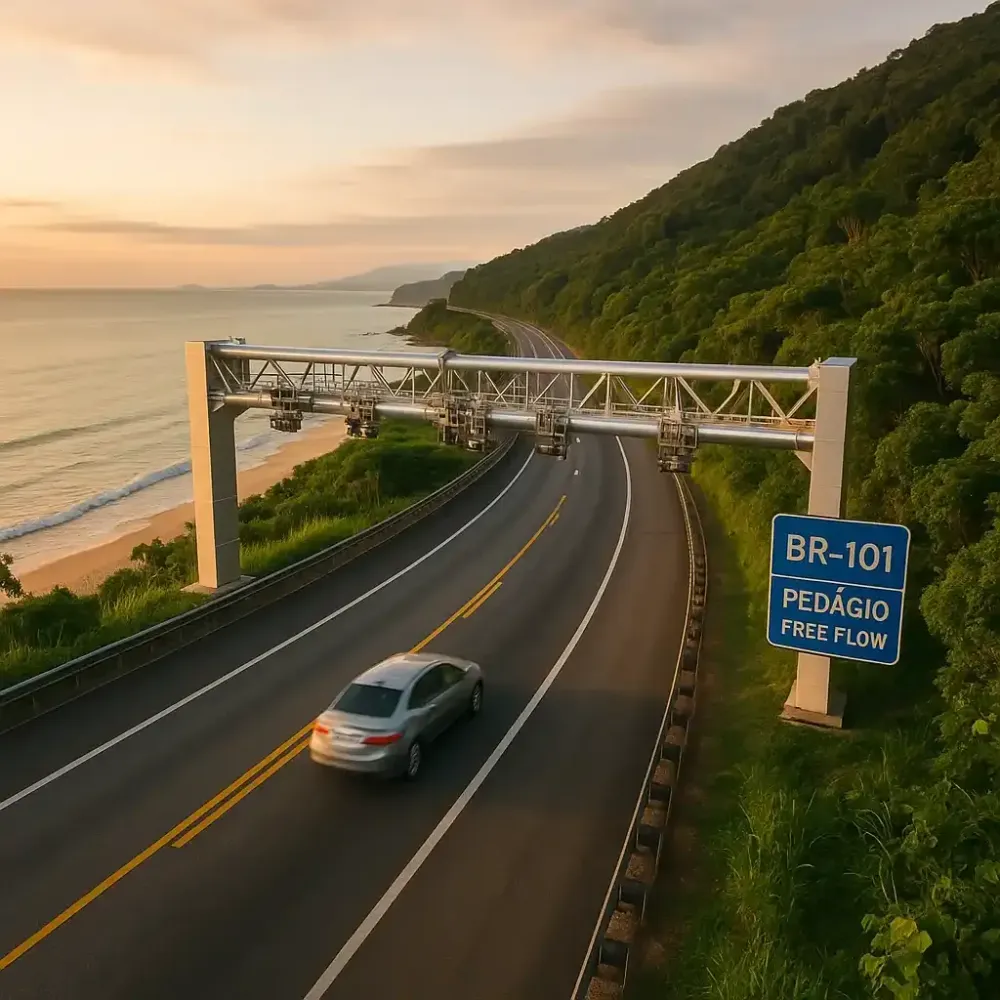 Onde Tem Pedágio Free Flow no Brasil? Confira as Rodovias