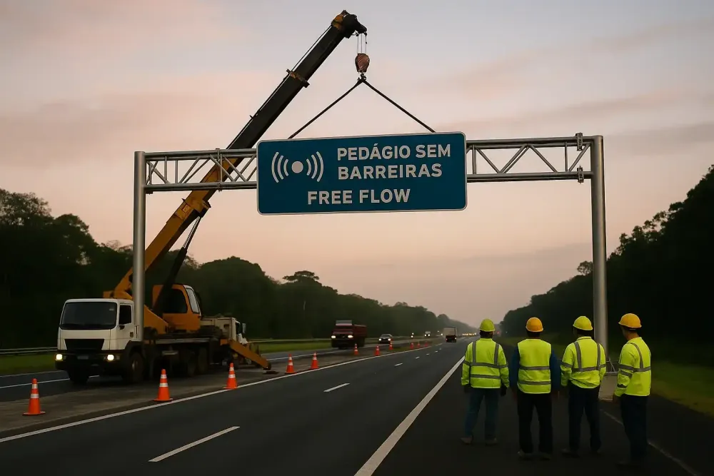 Onde Tem Pedágio Free Flow em Santa Catarina: Rodovias e Pagamento